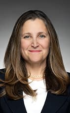 Photo of Chrystia Freeland